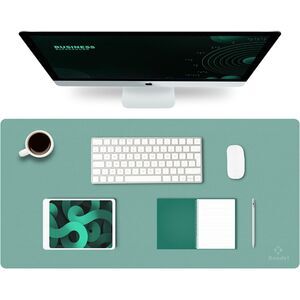 NIB-2 x Seafoam Green PULeather K-KNODEL LG Desk Computer Desk Mat 31.5"x15.7"